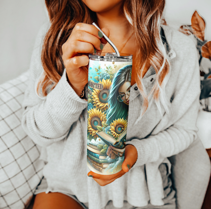 Book Addict Tumbler | Glitz & Glamour Tumblers