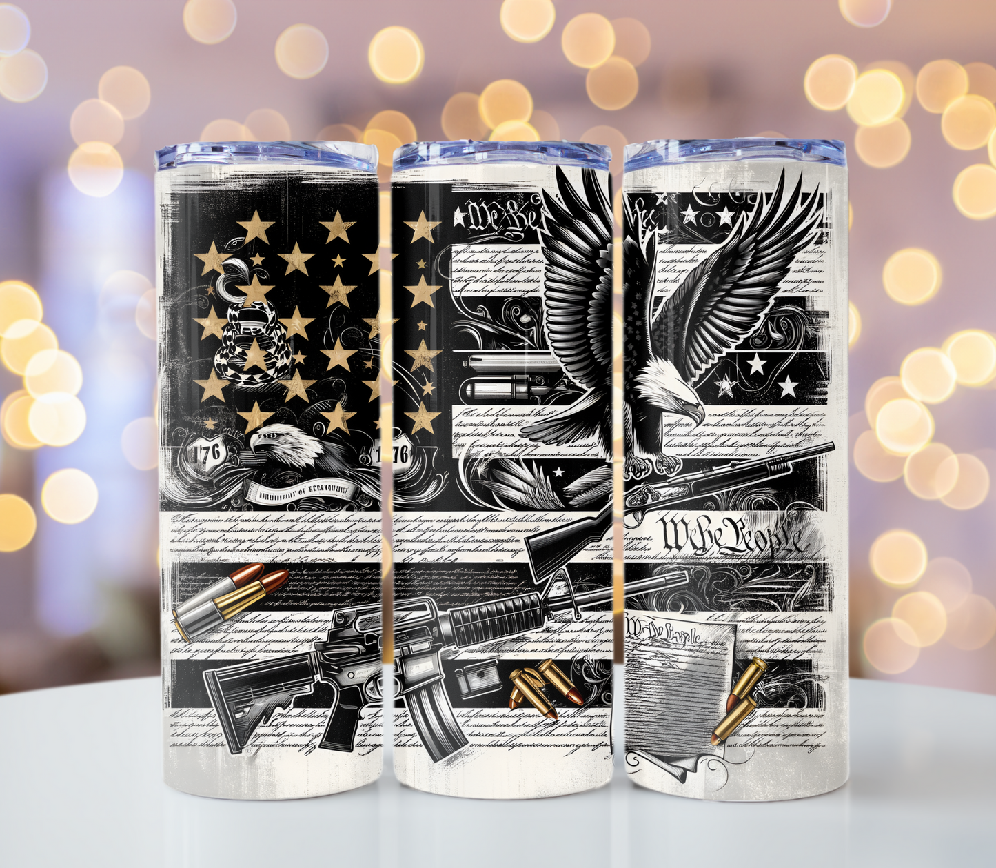 We The People Tumbler | Glitz & Glamour Tumblers