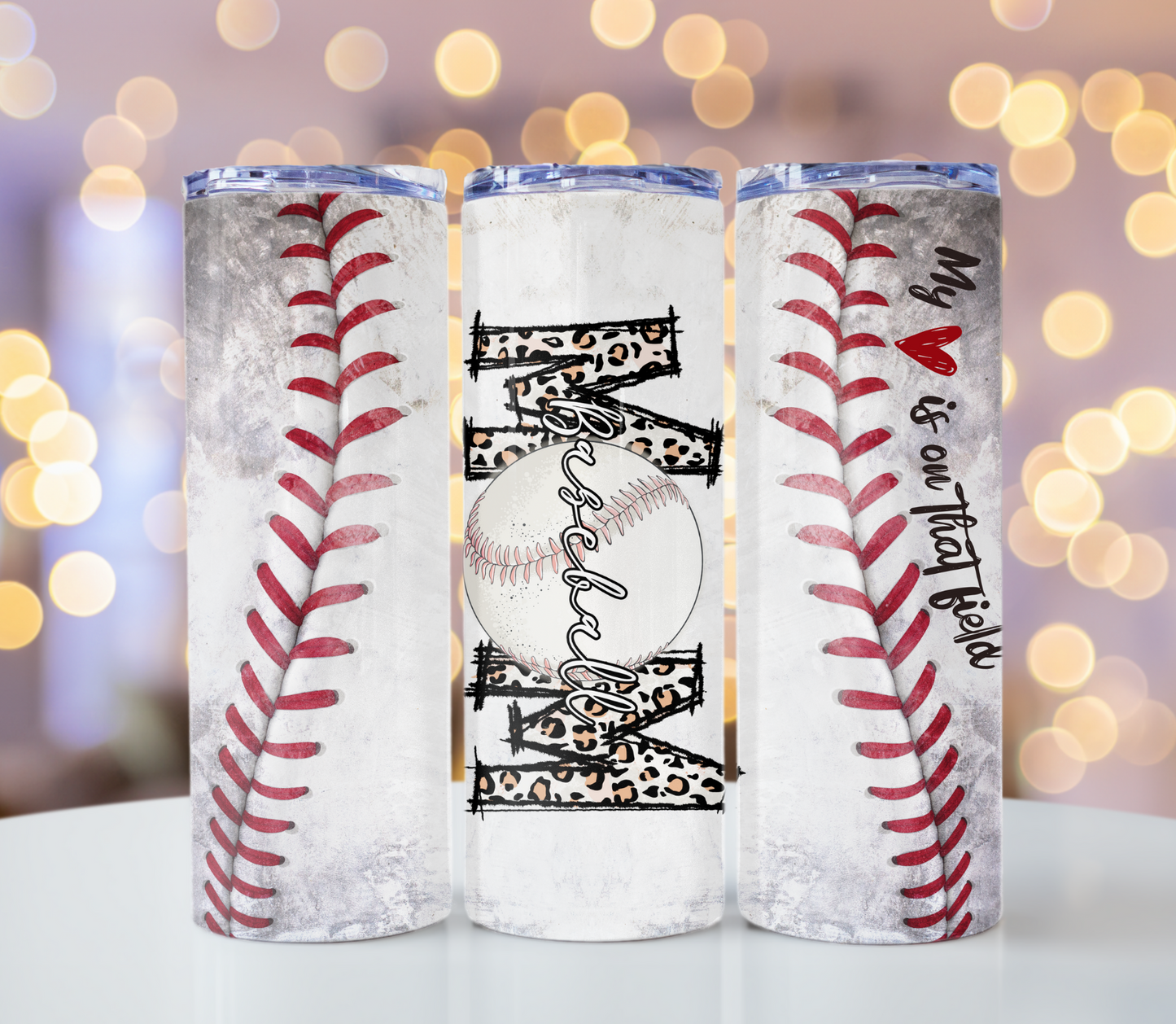 Baseball Mom Tumbler | Glitz & Glamour Tumblers