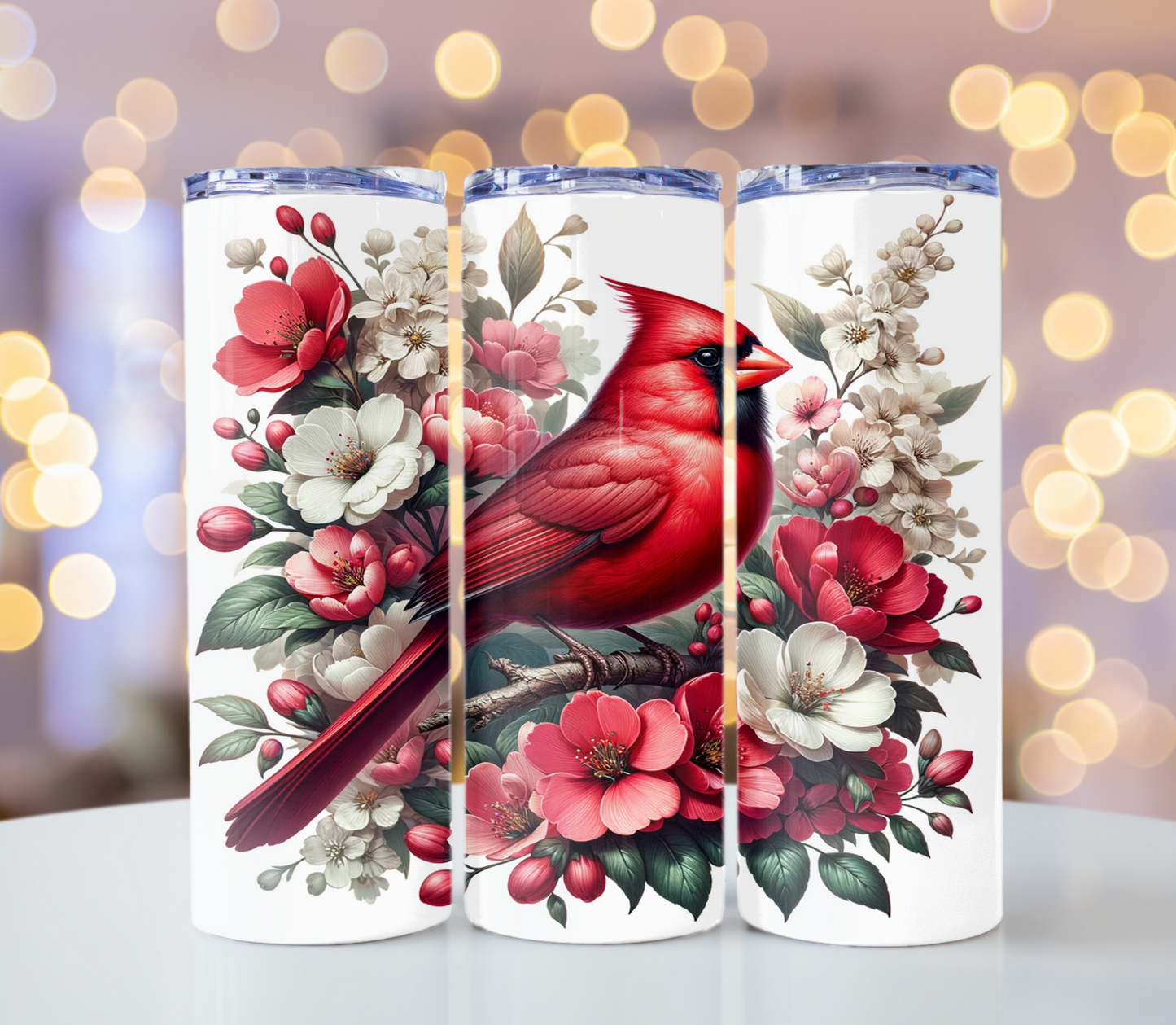 Cardinal Tumbler | Glitz & Glamour Tumblers