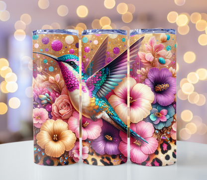 Hummingbird Tumbler | Glitz & Glamour Tumblers