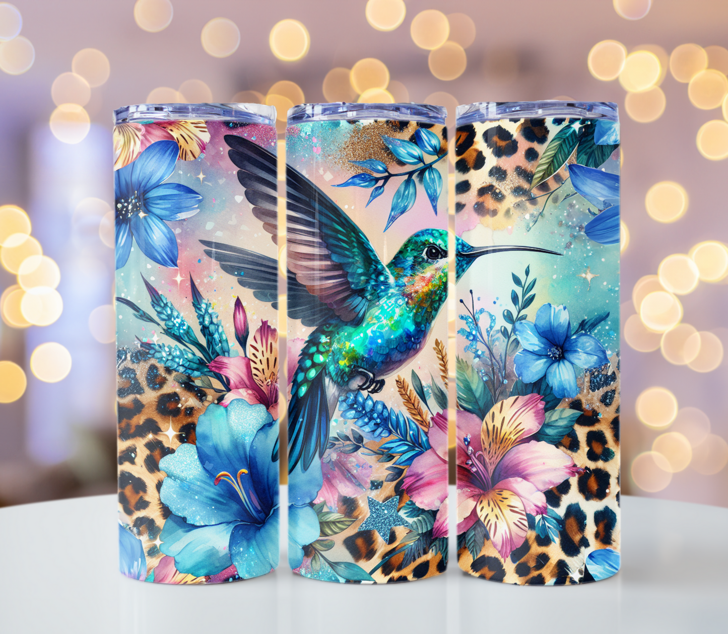 Hummingbird Tumbler | Glitz & Glamour Tumblers