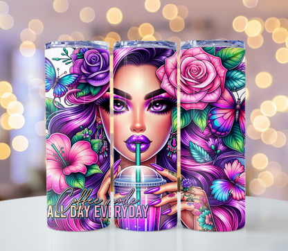 Coffee Mode Tumbler | Glitz & Glamour Tumblers