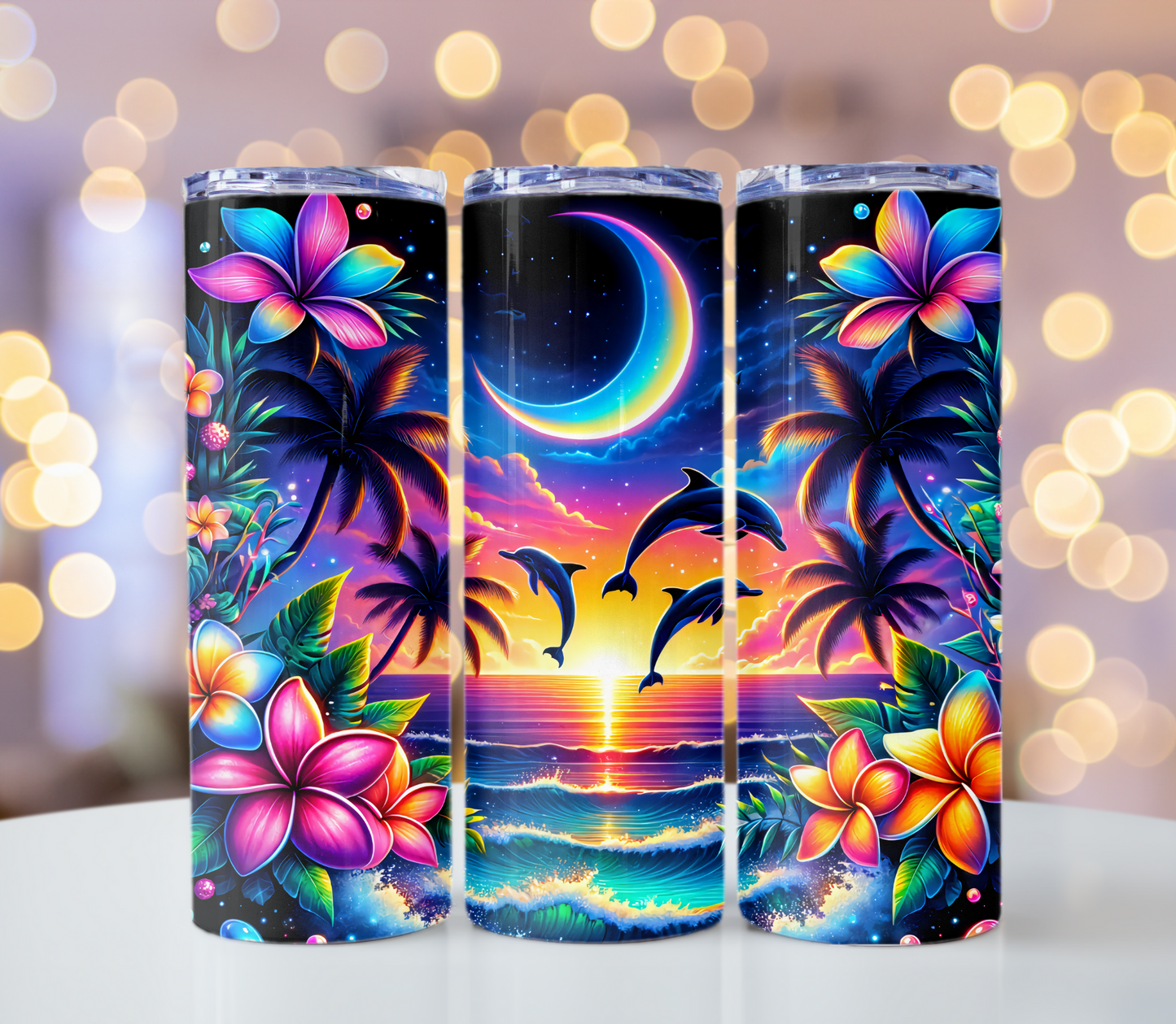 Dolphin Tumbler | Glitz & Glamour Tumblers