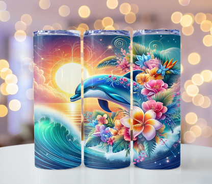 Dolphin Tumbler | Glitz & Glamour Tumblers