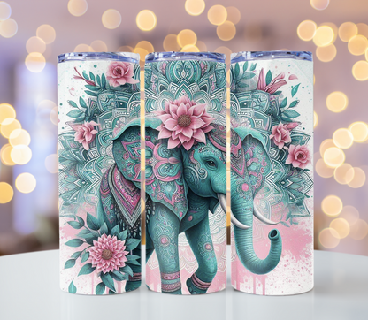 Elephant Tumbler | Glitz & Glamour Tumblers