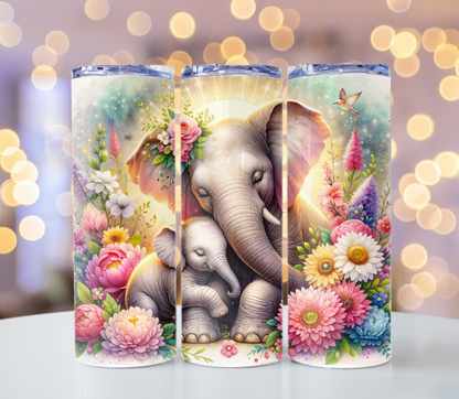 Elephant Tumbler | Glitz & Glamour Tumblers