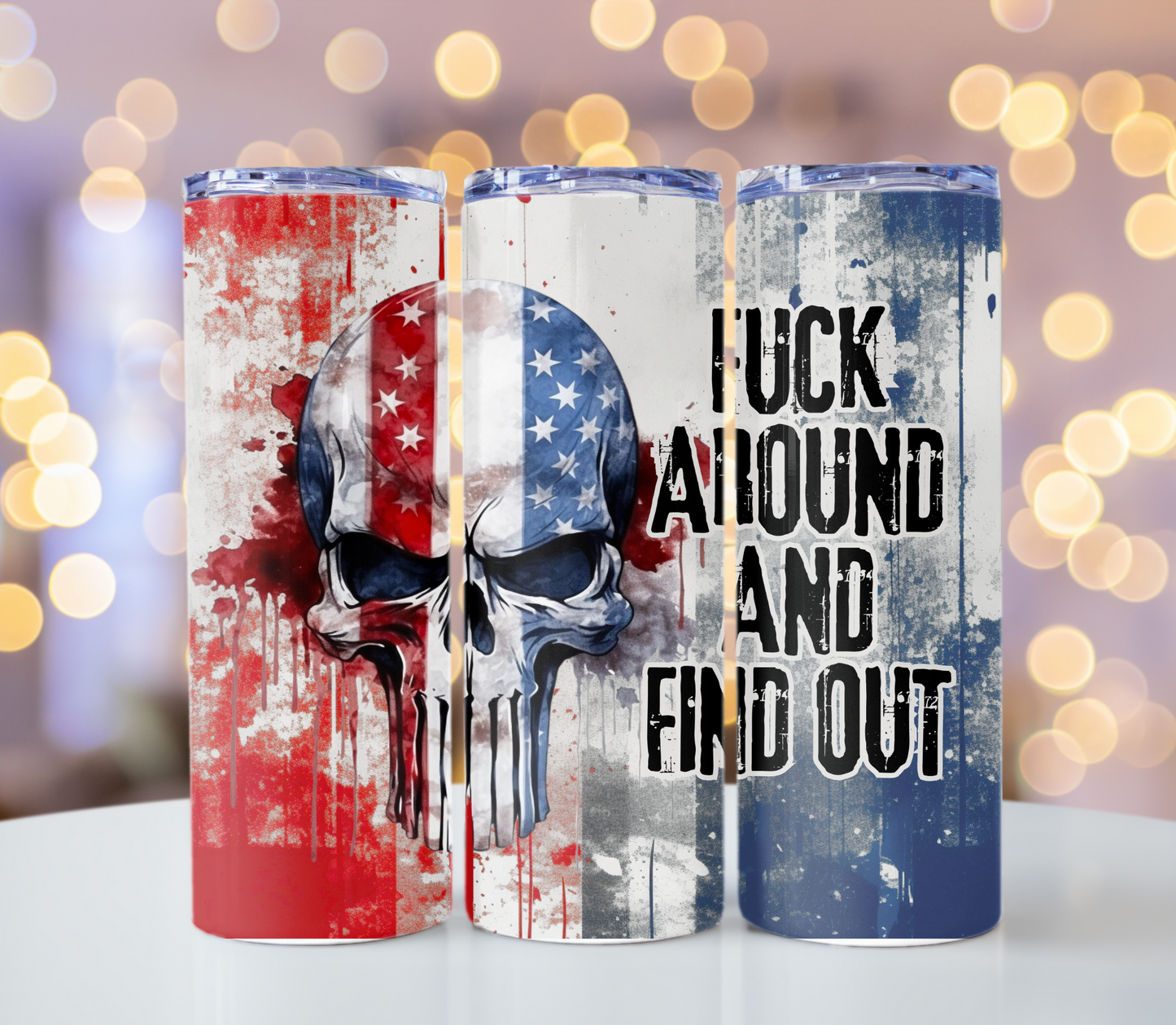 Skull Tumbler | Glitz & Glamour Tumblers