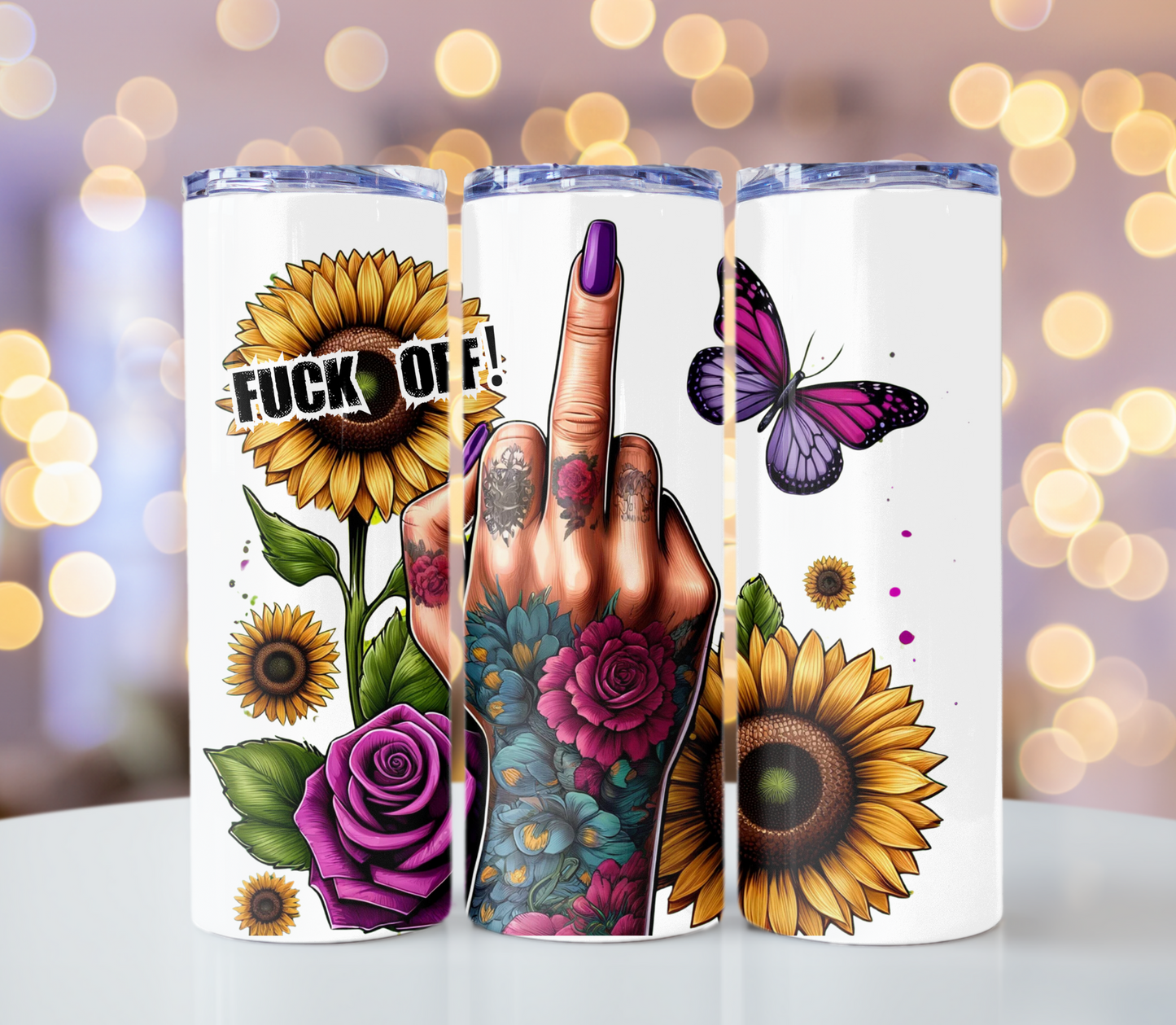 Sarcastic Tumbler | Glitz & Glamour Tumblers