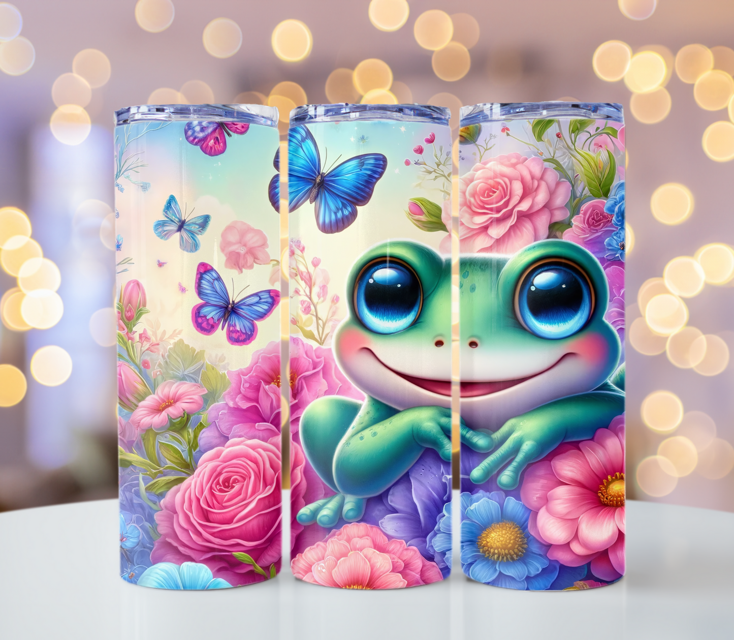 Frog Tumbler | Glitz & Glamour Tumblers