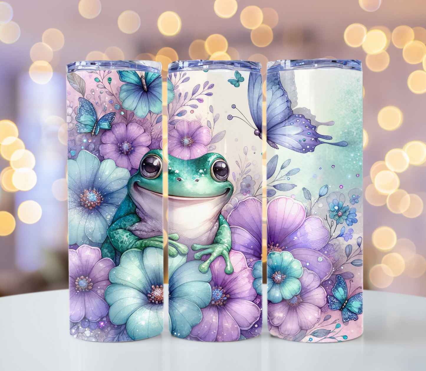 Frog Tumbler | Glitz & Glamour Tumblers