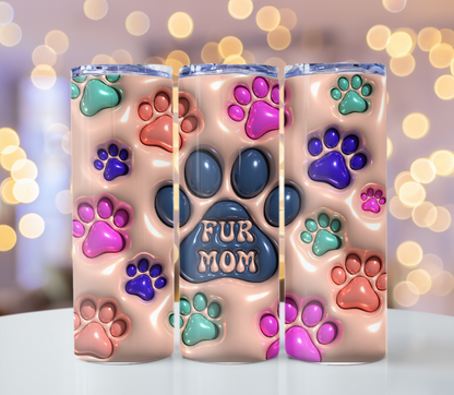 Fur Mama Tumbler | Glitz & Glamour Tumblers