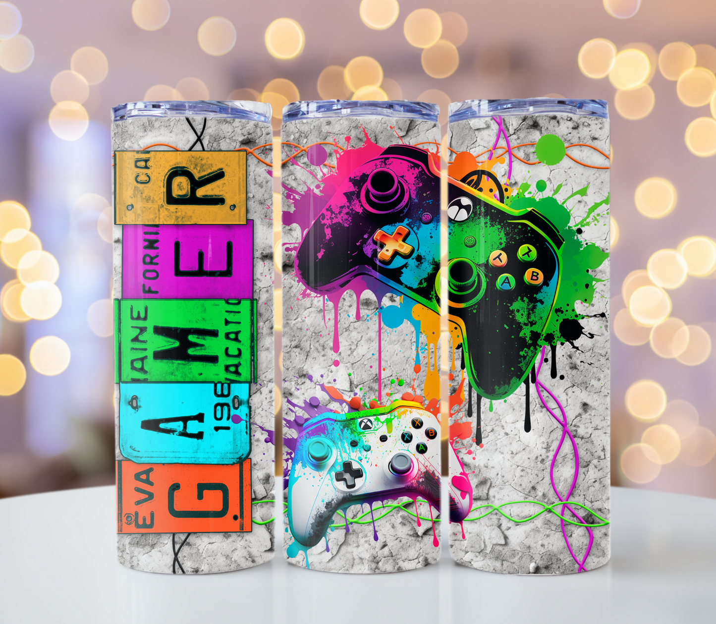 Gamer Life Tumbler | Glitz & Glamour Tumblers