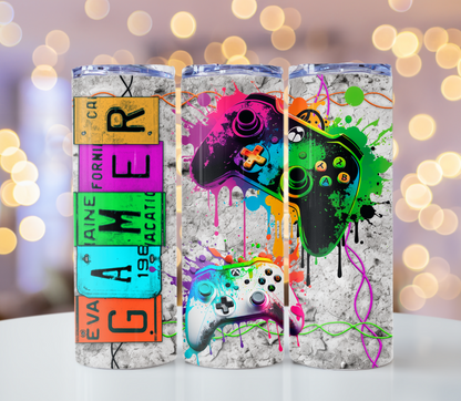 Gamer Life Tumbler | Glitz & Glamour Tumblers