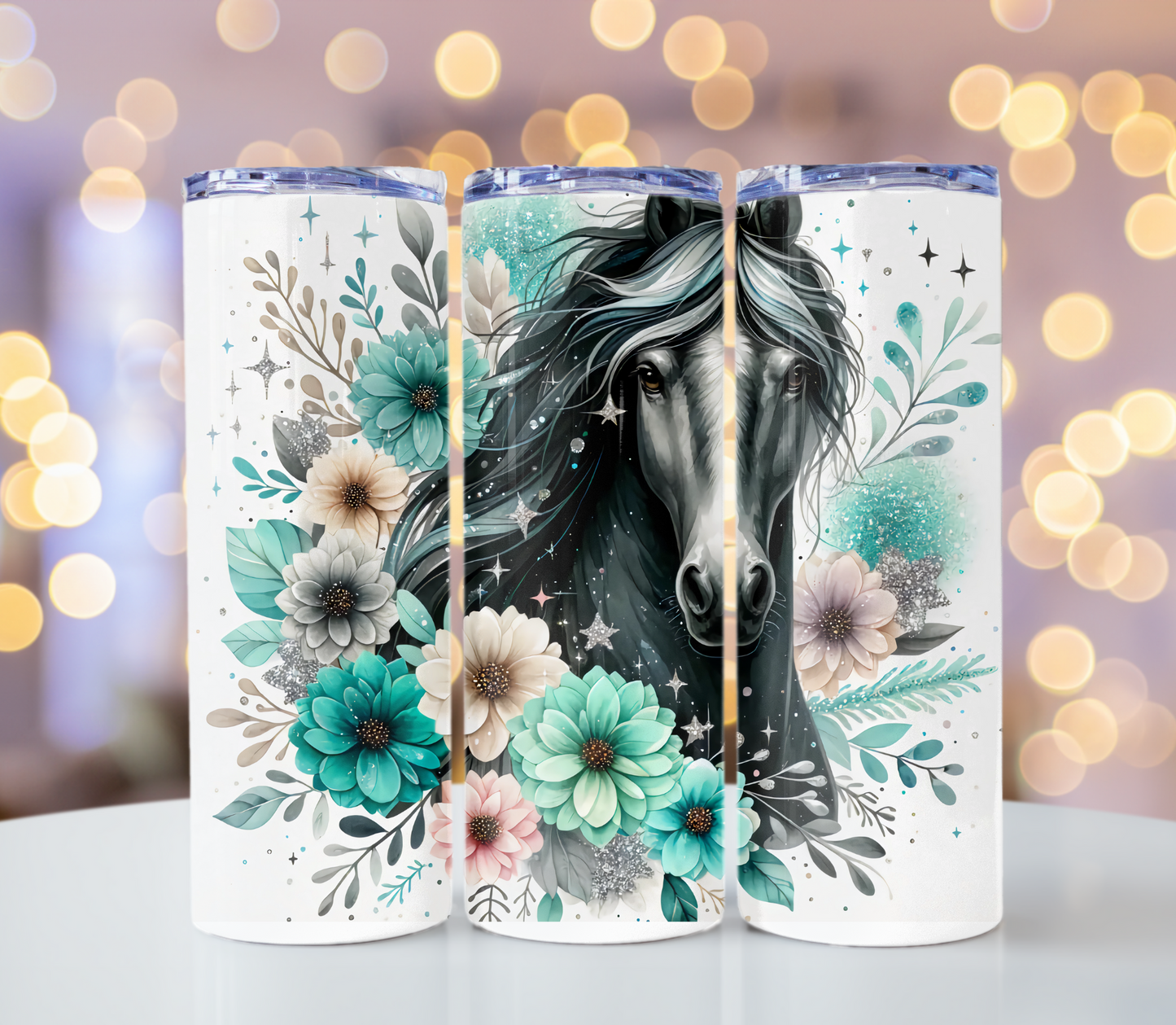 Horse Tumbler | Glitz & Glamour Tumblers