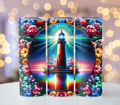 Lighthouse Tumbler | Glitz & Glamour Tumblers