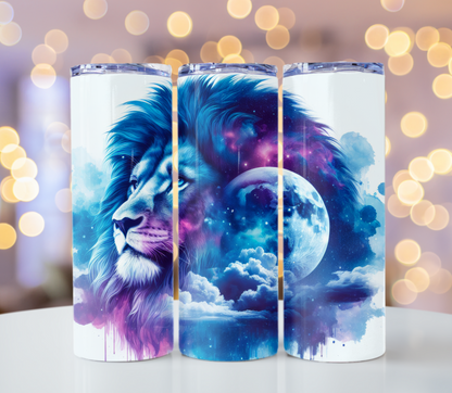 Lion Moon Tumbler | Glitz & Glamour Tumblers