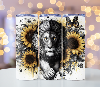 Lion Tumbler | Glitz & Glamour Tumblers