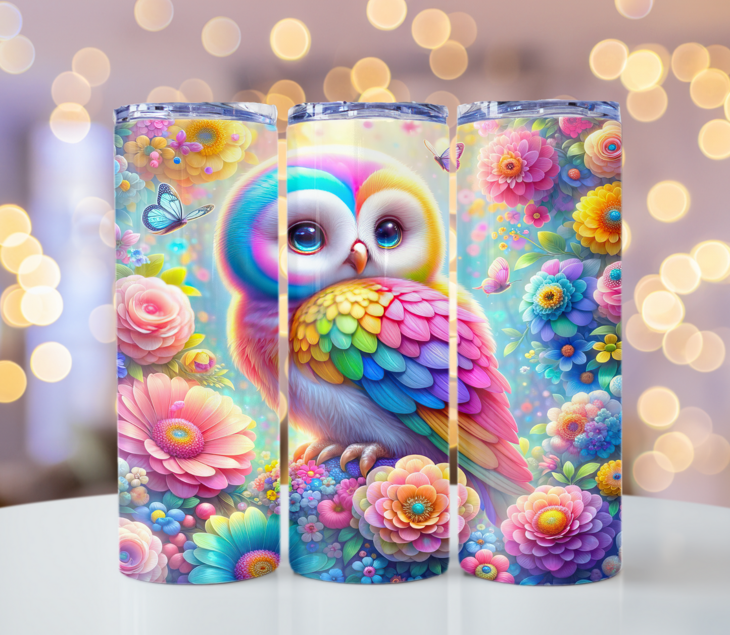 Owl Tumbler | Glitz & Glamour Tumblers