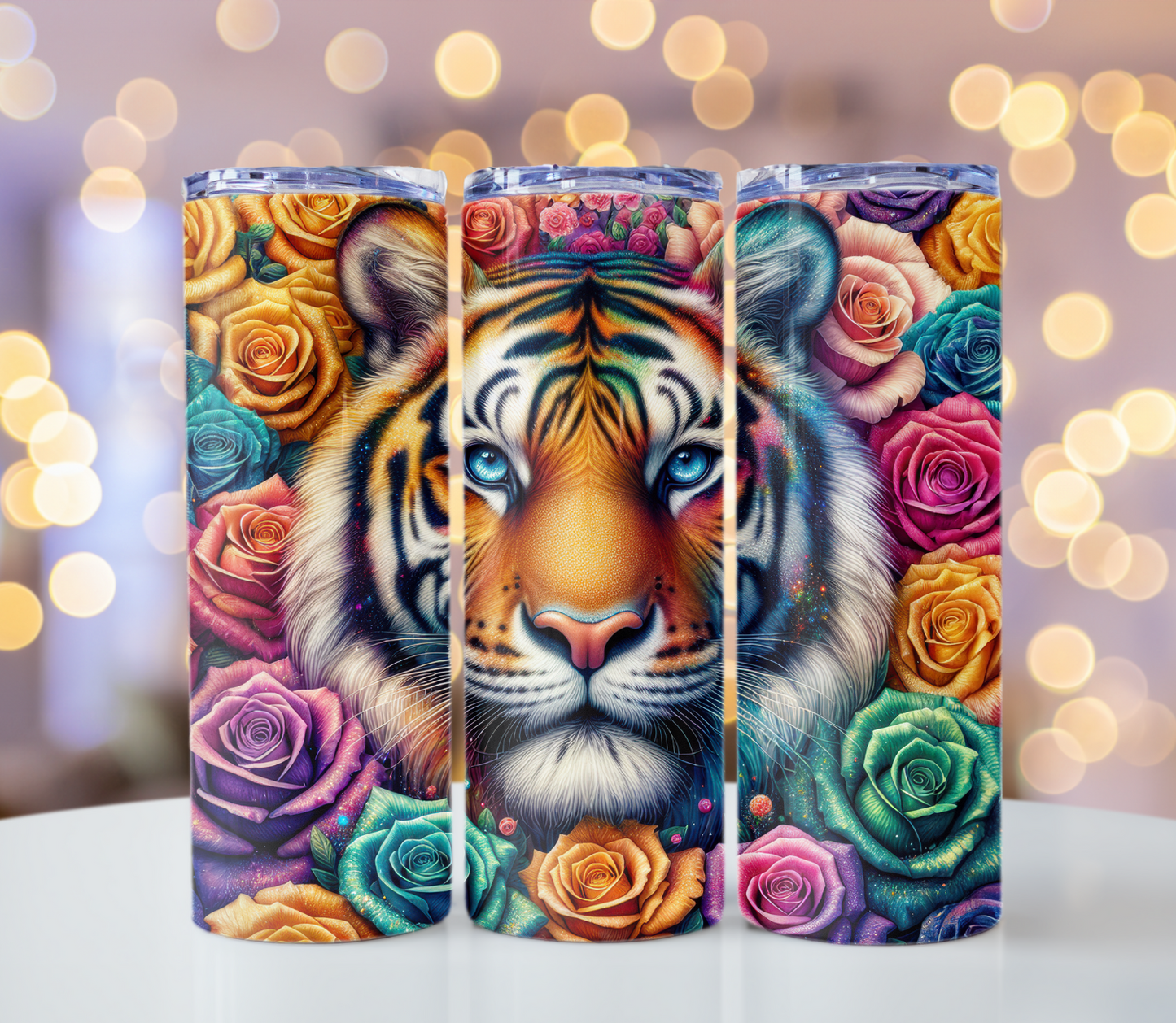 Tiger Tumbler | Glitz & Glamour Tumblers