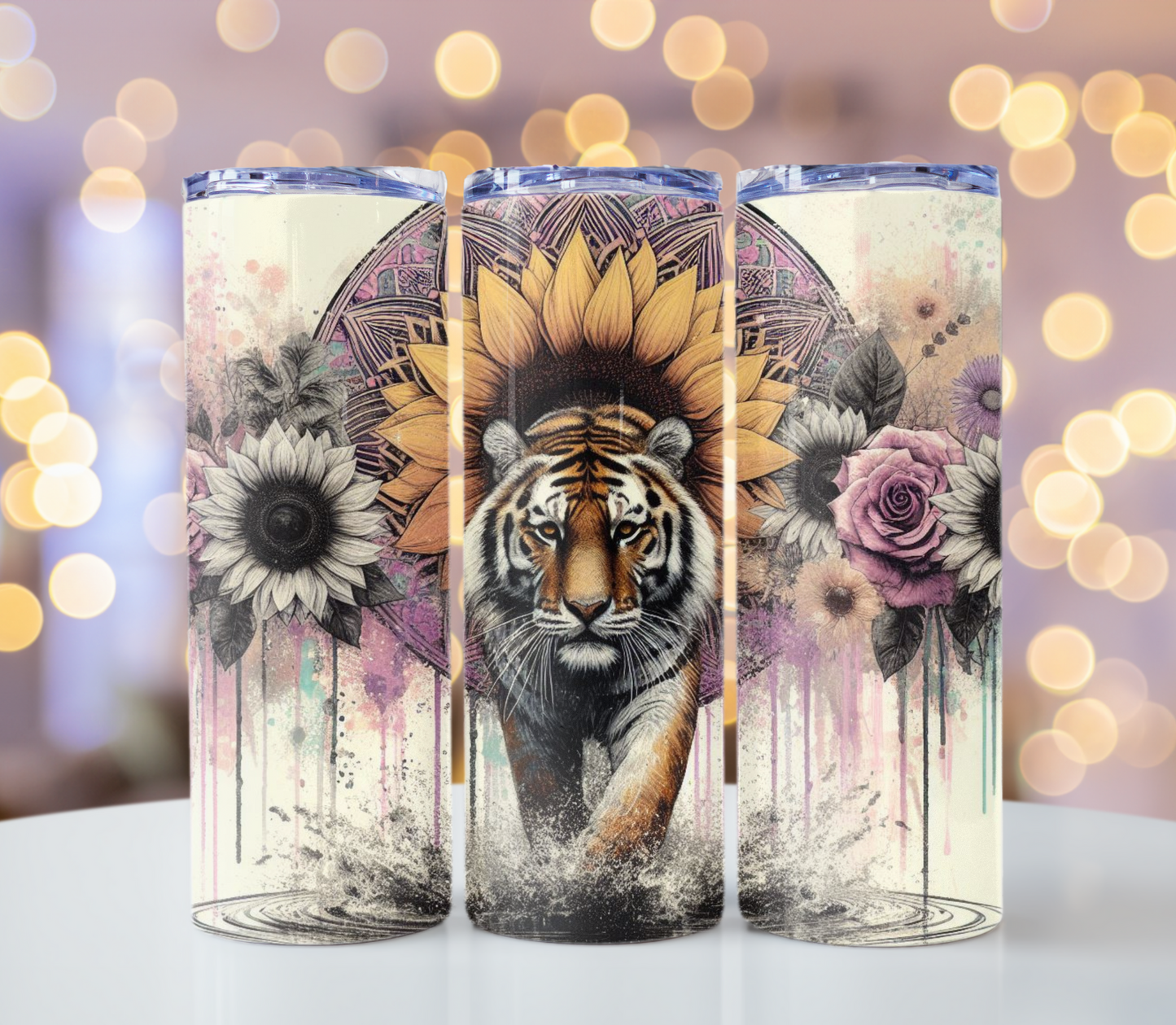 Tiger Tumbler | Glitz & Glamour Tumblers