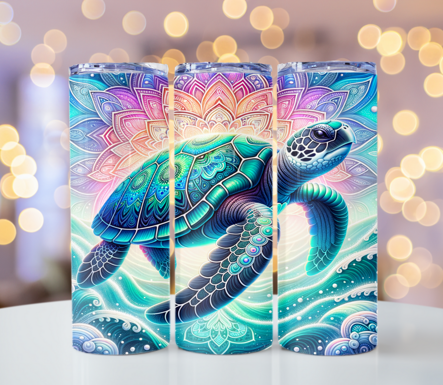 Turtle Tumbler | Glitz & Glamour Tumblers